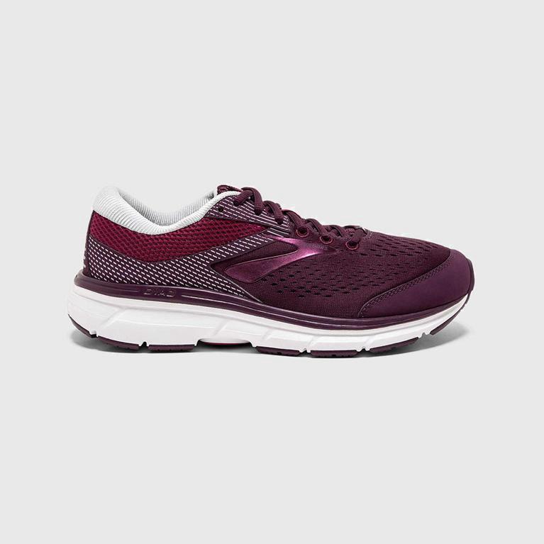 Brooks Dyad 10 Womens Road Running Shoes - Red - Philippines (916738JYU)